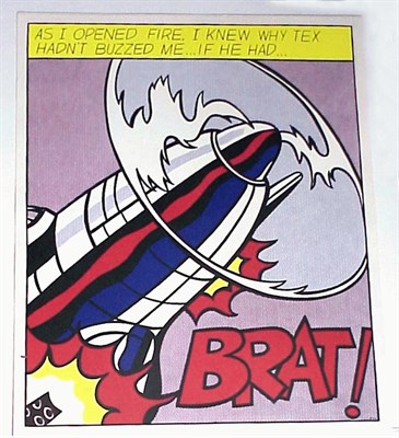 Lot 187 - Roy Lichtenstein AS I OPENED FIRE...(TRYPTYCH)...