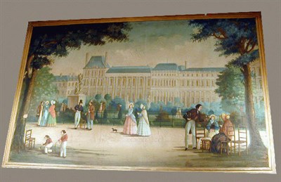 Lot 117 - Framed French Wallpaper Panel