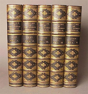 Lot 57 - [BINDING] LONG, GEORGE The Decline of the...