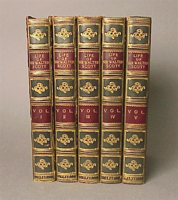 Lot 55 - [BINDING] LOCKHART, JOHN G.D. Memoirs of the...