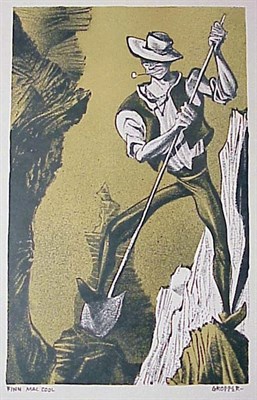 Lot 176 - William Gropper AMERICAN FOLKLORE 10 color...