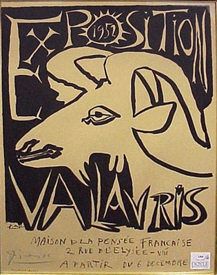Lot 184 - After Pablo Picasso EXPOSITION VALLAURIS;...
