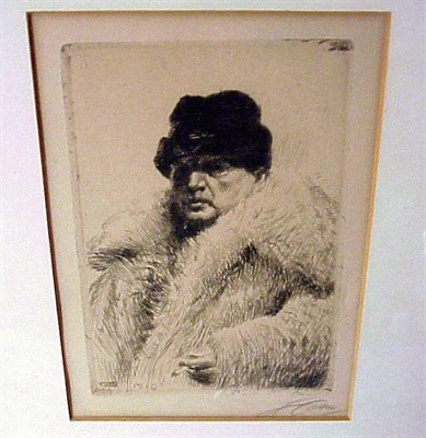 Lot 234 - Anders Zorn SELF-PORTRAIT 1916 (A.270) Etching,...