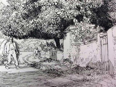 Lot 117 - Auguste Lepere SOUVENIR DE SAINT-DENIS; LA...
