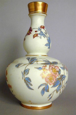 Lot 231 - Two Royal Worcester Gilt-Decorated Porcelain...
