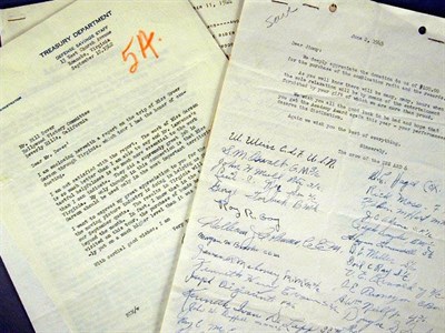 Lot 74 - Group of Correspondence Pertaining to James...