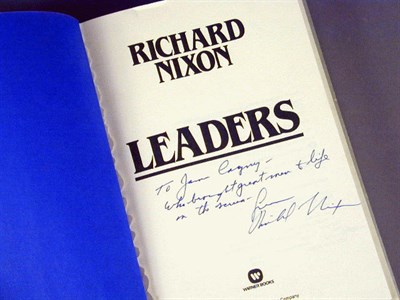 Lot 9 - NIXON, RICHARD Leaders 8vo, boards, dust...
