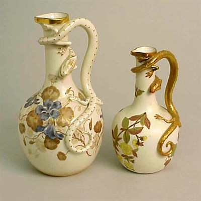 Lot 793 - Group of Three Royal Worcester Gilt-Decorated...
