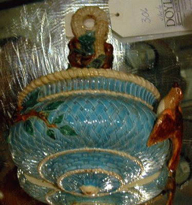 Lot 306 - Royal Worcester Majolica Wall Pocket In the...