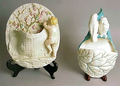 Lot 841 - Group of Five Royal Worcester Porcelain Wall...