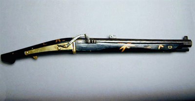 Lot 69 - Matchlock Pistol Early 19th century Fitted...