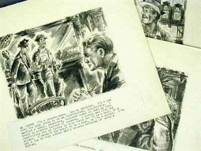 Lot 125 - The Time of Your Life (1948) Eight Story Boards