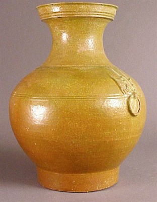 Lot 195 - Ochre-Glazed Hu Han Dynasty Of the same...