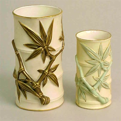 Lot 854 - Group of Eight Royal Worcester Porcelain Vases...