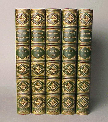 Lot 35 - [BINDING] BON TON MAGAZINE, OR MICROSCOPE OF...