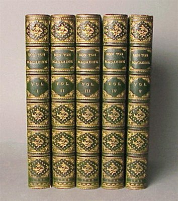 Lot 35 - [BINDING] BON TON MAGAZINE, OR MICROSCOPE OF...