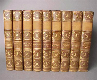 Lot 73 - [BINDING] THACKERAY, WILLIAM MAKEPEACE...
