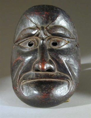 Lot 78 - Noh Mask of Ko-Beshimi Meiji Period, inscribed...