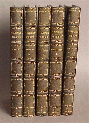 Lot 44 - [BINDING] FIELDING, HENRY The Works Plates. 12...