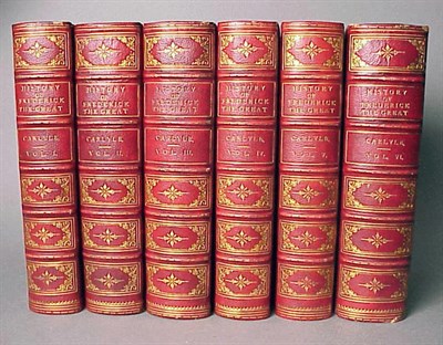 Lot 38 - [BINDING] CARLYLE, THOMAS History of Friedrich...