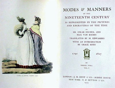 Lot 45 - [BINDING] FISCHEL, OSKAR and MAX VON BOEHN...