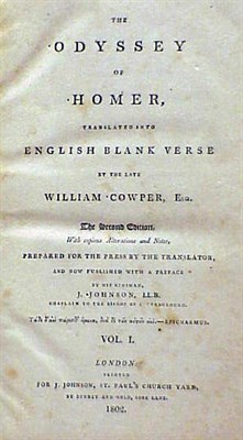 Lot 50 - [BINDING] HOMER The Odyssey and Iliad...