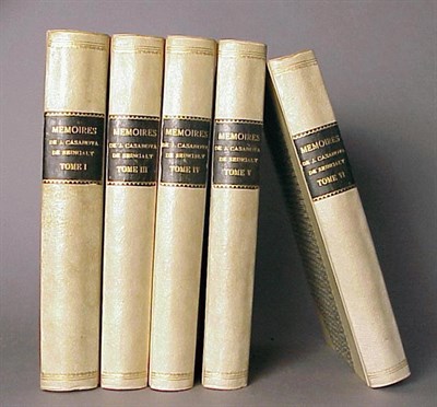 Lot 39 - [BINDING] CASANOVA, JACQUES Memoires...