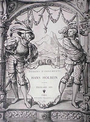 Lot 98 - HOLBEIN, HANS Dessins d'Ornements ... Texte...