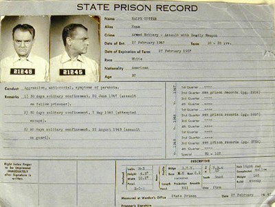 Lot 143 - Kiss Tomorrow Goodbye (1950) Prop State Prison...