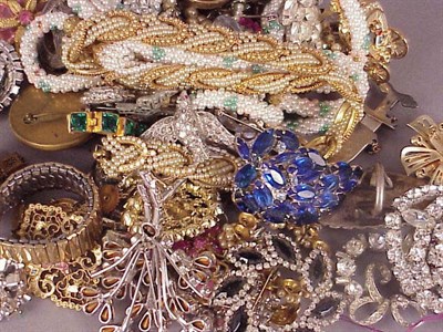 Lot 48 - Group of Costume Jewelry Comprising various...