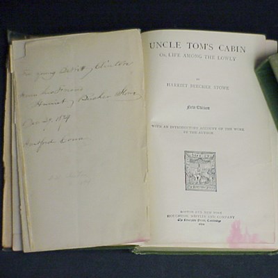 Lot 50 - STOWE, HARRIET BEECHER Uncle Tom's Cabin or,...