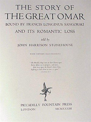 Lot 141 - STONEHOUSE, JOHN HARRISON The Story of the...