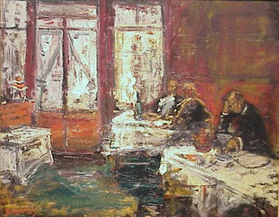 Lot 69 - Arbit Blatas Russian, b. 1908 AT THE...