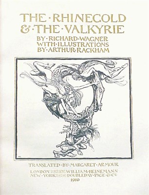 Lot 138 - [RACKHAM, ARTHUR. ILLUSTRATIONS] WAGNER,...