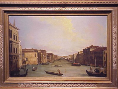 Lot 151 - Follower of Canaletto THE GRAND CANAL Oil on...