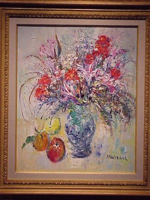 Lot 4 - Yolande Ardissone French, b. 1927 FLEURS ET...