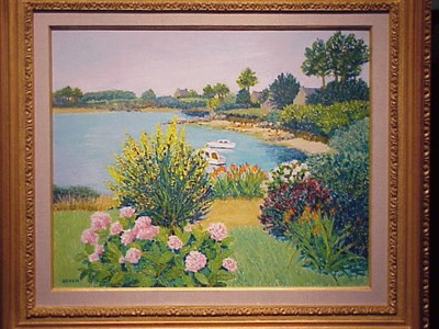 Lot 6 - Florence Arven French, b. 1952 BRETAGNE Signed...