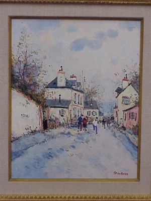 Lot 22 - John Pierre Dubord French, b. 1949 LA RUE DE...