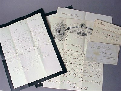 Lot 1 - [AUTOGRAPHS] Group of approximately 35...