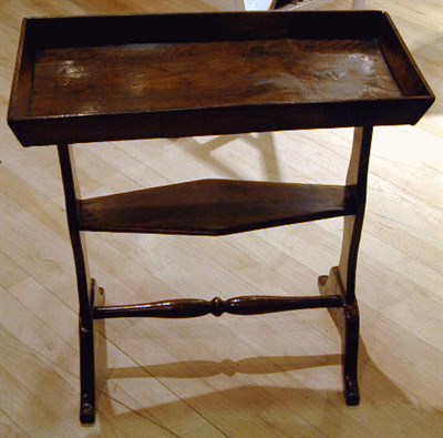 Lot 302 - Regency Style Mahogany Tray Table