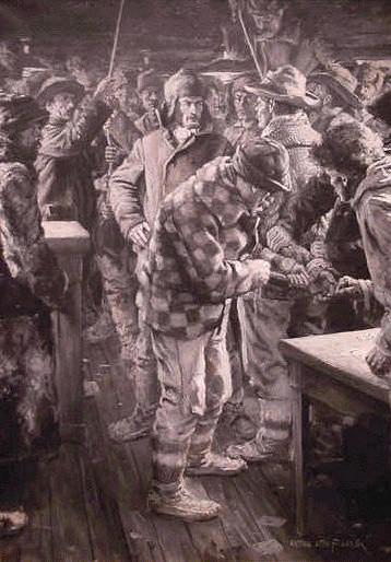 Lot 28 - Anton Otto Fischer 1882 - 1962 LYNCHING AT THE...