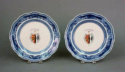 Lot 224 - Pair of Chinese Blue Fitzhugh and Enameled...