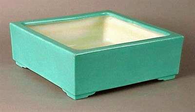 Lot 207 - Aqua-Glazed Narcissus Basin 19th Century with...