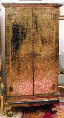 Lot 487 - Siamese Lacquered Cabinet on Stand
