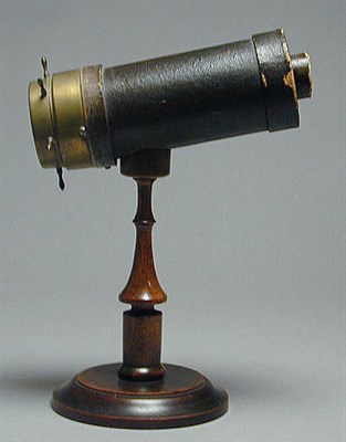 Lot 497 - Two Victorian Brass and Wood Kaleidoscopes