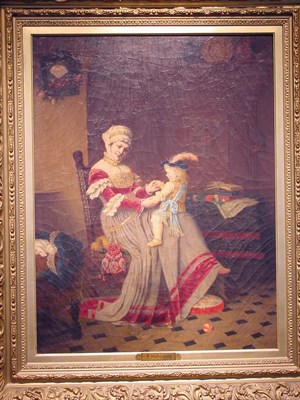 Lot 21 - Rosa Hohenberg German, b. 1852 PLAY TIME...