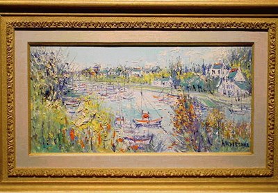 Lot 86 - Yolande Ardissone French, b. 1927 L'AUTOMNE AU...