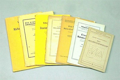 Lot 126 - [PHYSICS] [EINSTEIN, ALBERT] ANGERSBACH, ADAM....