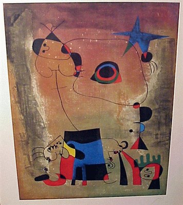 Lot 197 - After Joan Miró CHIEN BLEU (M.1714) Color...