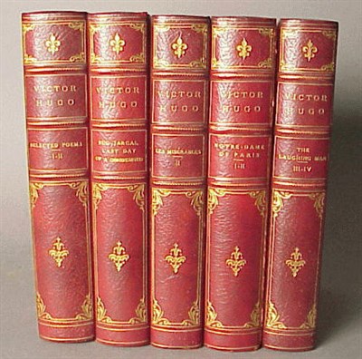 Lot 52 - [BINDING] HUGO, VICTOR The Novels Complete and...